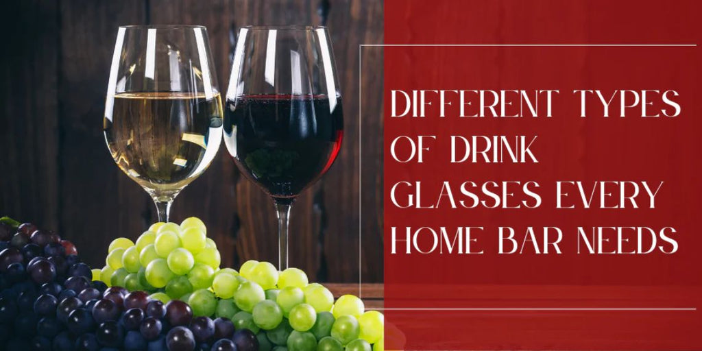 4 Types of Bar Glasses You Should Have at Your Home Bar - Primrose